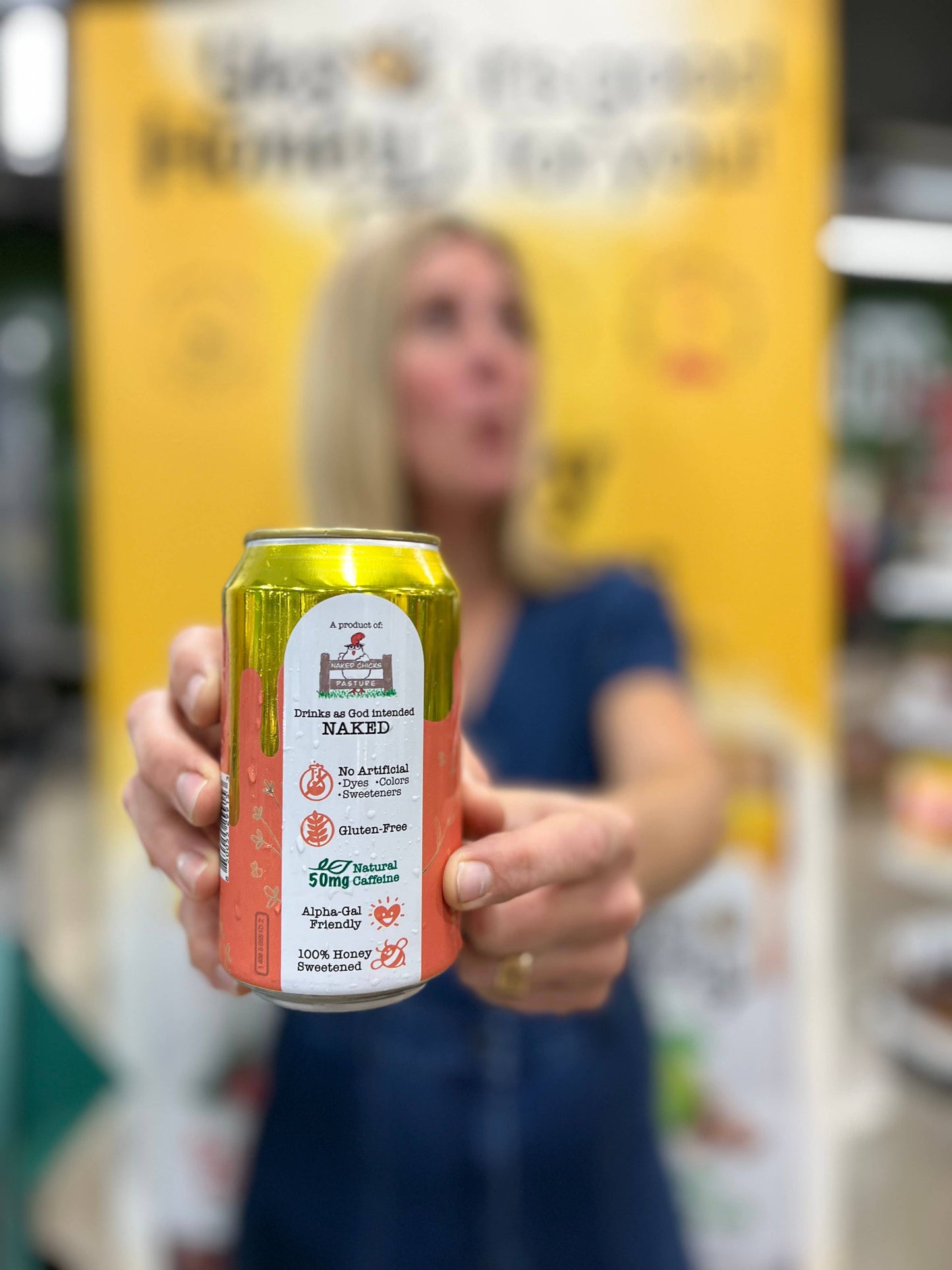 Yes Honey Peach Soda | Adaptogen | No Corn Syrup | Clean