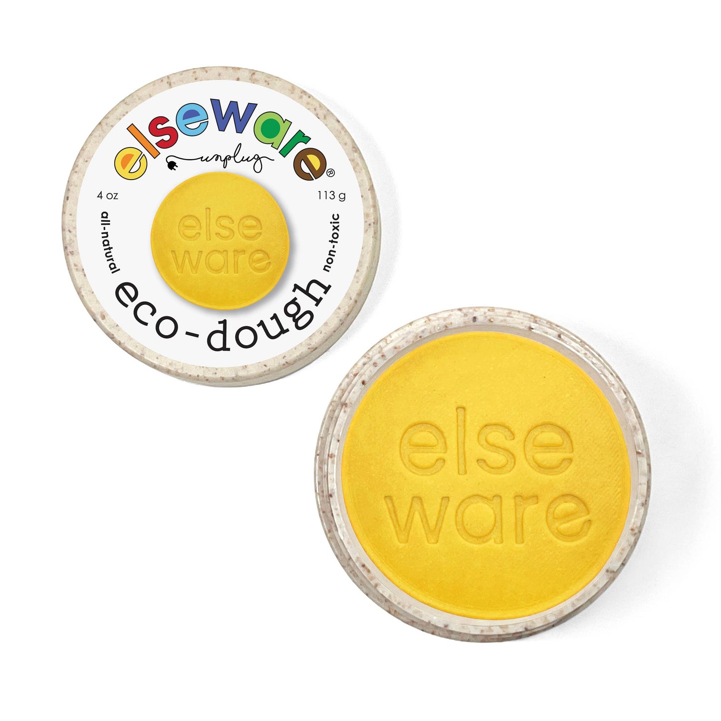 Eco-Dough 12ct Singles - 1/4 lb - Natural, Non-Toxic : Assorted | 4 Colors