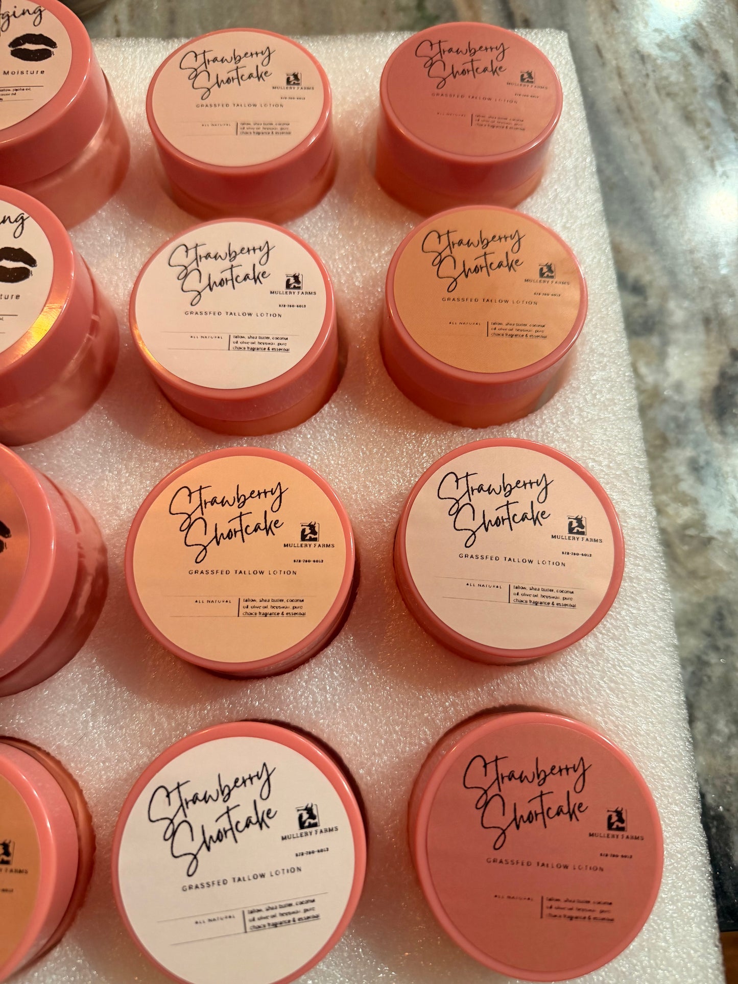 Strawberry Tallow Lotion