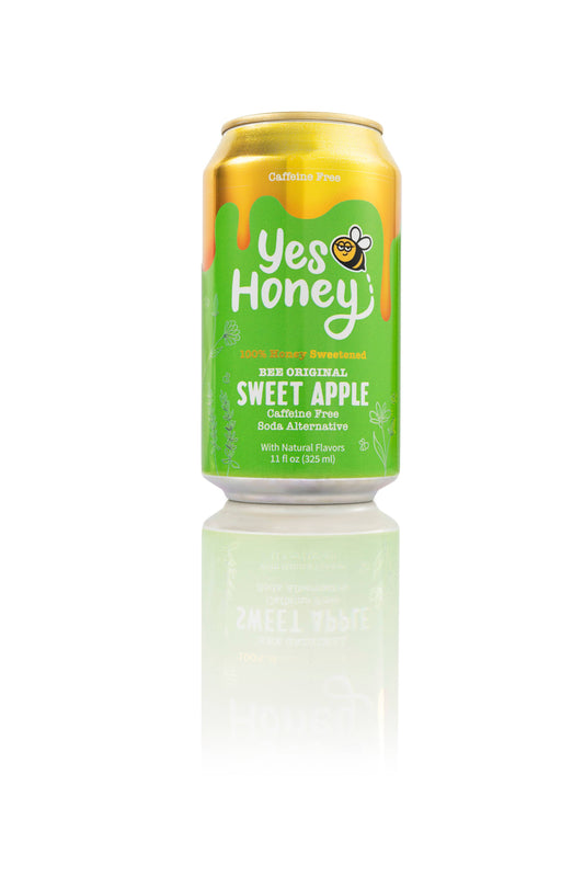 Yes Honey Apple Soda Caffeine Free | No Corn Syrup | Natural