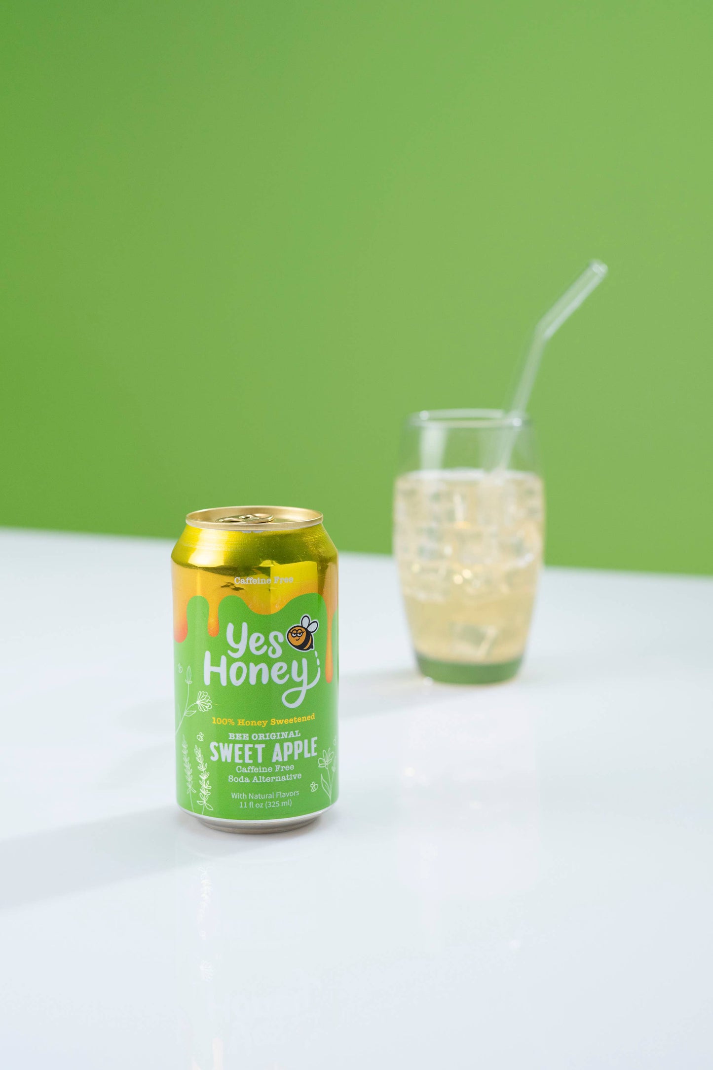 Yes Honey Apple Soda Caffeine Free | No Corn Syrup | Natural