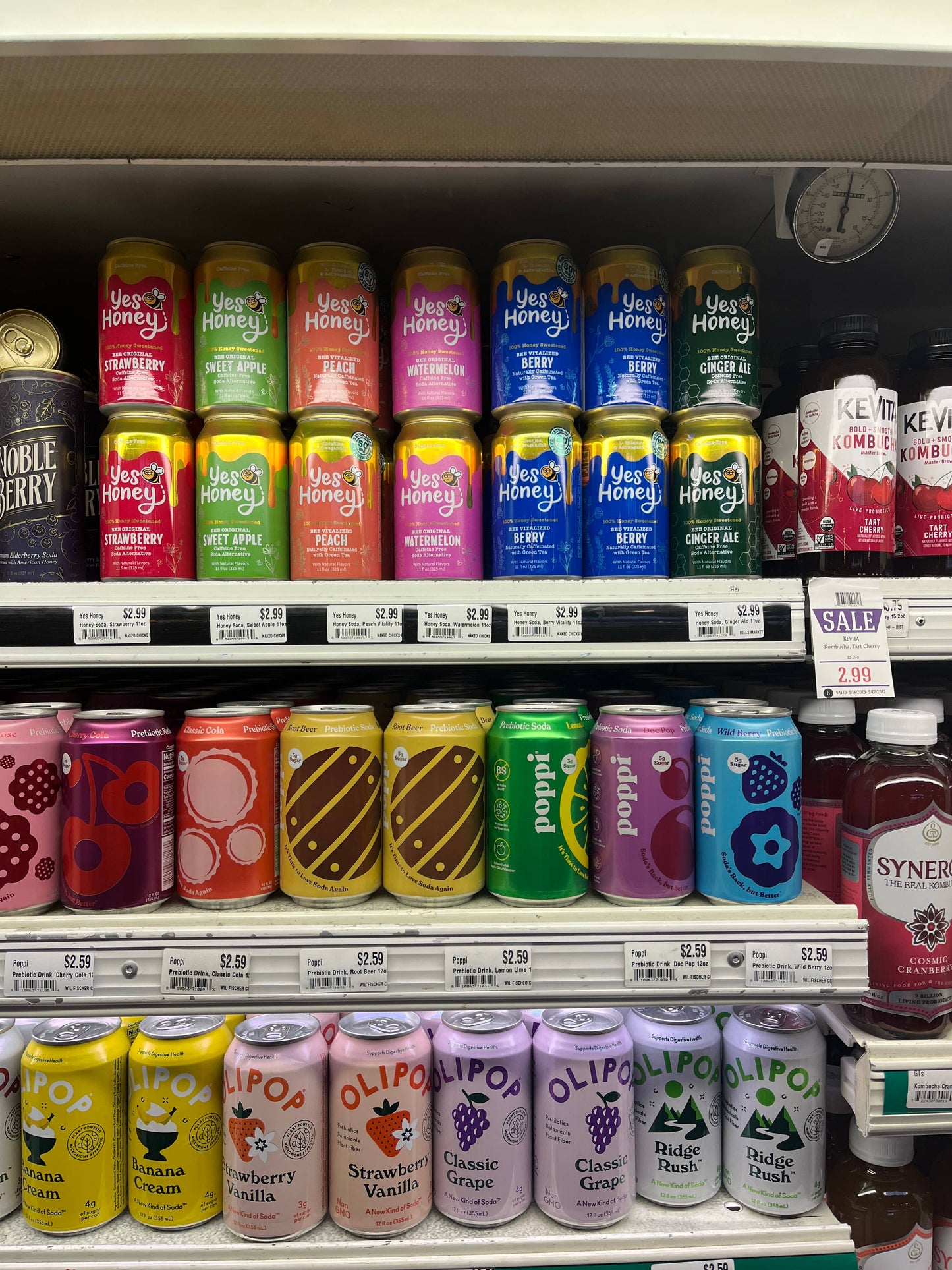 Yes Honey Peach Soda | Adaptogen | No Corn Syrup | Clean